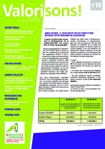 Bulletin Valorisons n°15