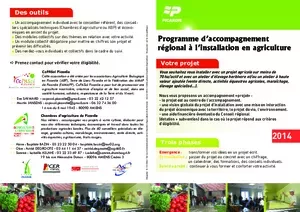 Programme d’accompagnement régional à l’installation en agriculture