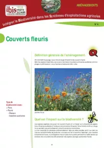 Couverts fleuris