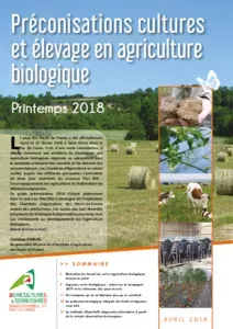 Guide de préconisations cultures et élevage en agriculture biologique 2018