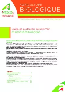 Guide de protection du pommier en agriculture biologique