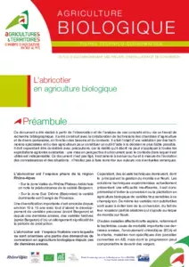 L'abricotier en agriculture biologique