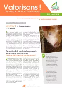 n°ind - 25/04/2019 - Valorisons ! L’essentiel de la diversification