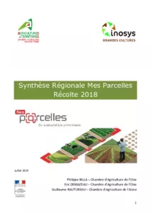 Synthèse régionale Mes Parcelles 2018