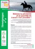 Réduire la pénibilité et la quantité de travail