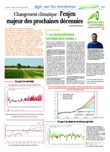 AGIR SUR LES TERRITOIRES : Changement climatique, l’enjeu majeur des prochaines décennies