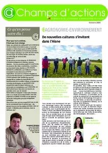 Champs d'action Agronomie et Environnement