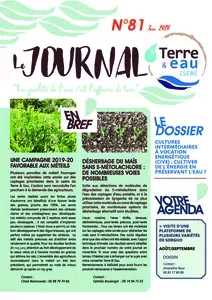 Journal Terre et eau n° 81 - Juin 2020