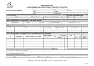 Registre phytosanitaire