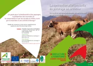 La convention pluriannuelle de pâturage en Ardèche