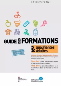 Guide des formations adultes de l'enseignement agricole en AURA