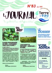 Journal Terre et eau n° 83 - Avril 2021