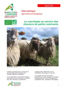 ELEVAGE - PETITS RUMINANTS - LA COPROLOGIE