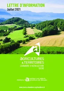 Lettre d'informaton de la Chambre d'agriculture de l'Isère - Juillet 2021