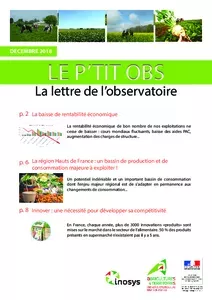 Le P’tit Obs, la lettre de l’observatoire - Décembre 2018