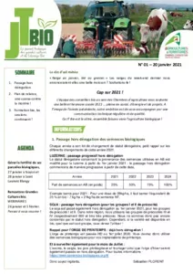 Bulletin JT Bio n°1