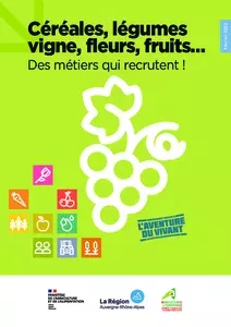 Céréales, Vignes, Fleurs, des métiers qui recrutent ! - 2021