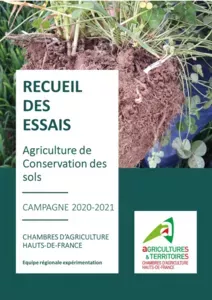 Recueil des essais agriculture de conservation - campagne 2020-2021