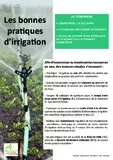 Les bonnes pratiques d'irrigation