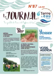 Journal Terre et eau n° 87 - Juillet 2022