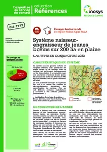 Cas types : Réseaux références bovins viande