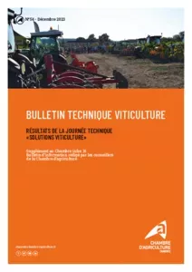 Bulletin technique viticulture