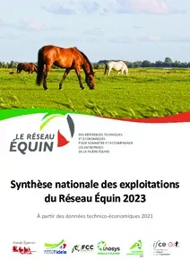 Synthèse nationale des exploitations du réseau équin 2023