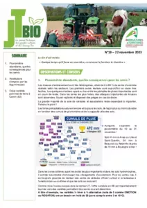 19 - 24/11/2023 - Bulletin JT Bio n°19 - 2023