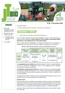 18 - 09/11/2023 - Bulletin JT Bio n°18 - 2023