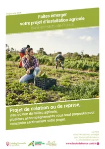 Faites émerger votre projet d’installation agricole dans les Hauts-de-France