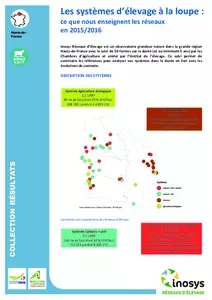 Les systèmes d'élevage à la loupe 2015/2016