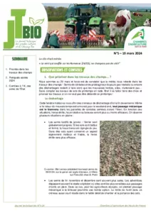 5 - 29/02/2024 - Bulletin JT Bio n°5 - 2024