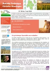 Bulletin technique Céréales de montagne n°100