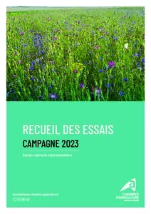 Recueil des essais cultures - récolte 2023