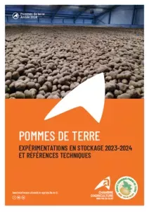 Expérimentations en stockage et références techniques Pommes de Terre 2023-2024