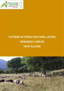 Référentiel technico-éco : production ovin lait - HERBAGERS LIVREURS MONO ELEVAGE