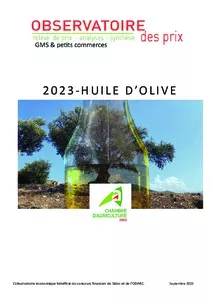 Observatoire des huiles d'olive dans les GMS de Corse