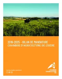 Bilan de la mandature 2019-2025 - Isère