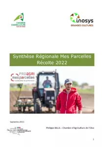 Synthèse régionale Mes Parcelles 2022