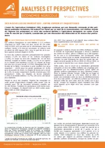 2221 - 27/09/2024 - Des nouvelles du marché bio : entre espoir et inquiétudes