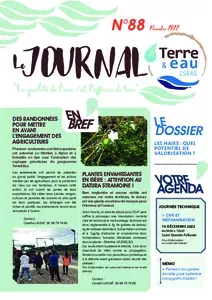 Journal Terre et eau n° 88 - Novembre 2022