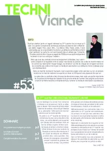 Bulletin Techniviande n°53