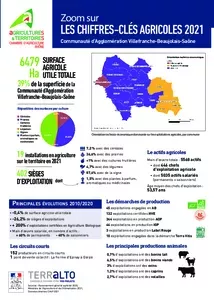 Zoom sur les chiffres clé de l’agriculture de votre territoire