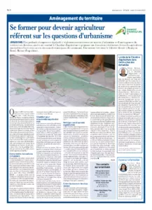 AGIR SUR LES TERRITOIRES : Se former pour devenir agriculteur référent sur les questions d'urbanisme