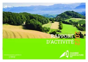 Rapport d'activités 2022 de la Chambre d'agriculture de l'Isère