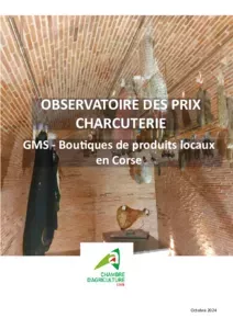 Observatoire 2024 des prix des charcuteries corses en GMS en Corse