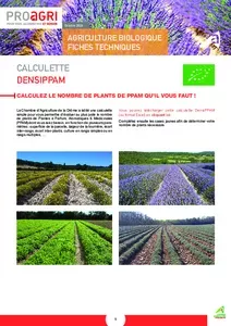 Calculette DensiPPAM - Fiche bio