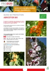 Abricotier bio : Guide de protection - Fiche bio