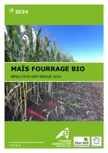 Résultats des essais maïs fourrage bio 2024