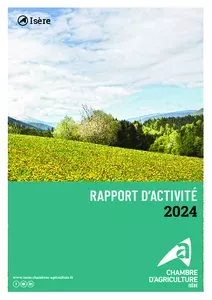 Rapport d'activité 2024 de la Chambre d'agriculture de l'Isère